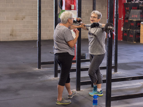 Most government activity recommendations are bare minimums. By training to improve fitness, older adults give themselves the best chance to maintain health and independence in their later years.